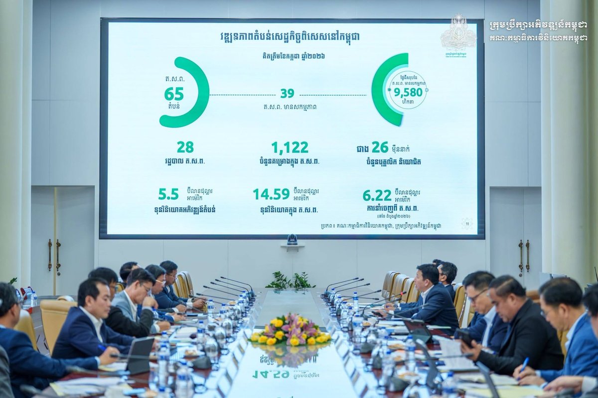 柬埔寨政府评估柴桢省曼哈顿二期经济特区申请