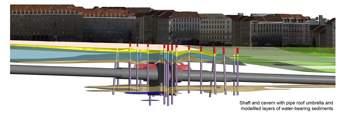 维也纳建3D地下模型 指导新地铁线穿越复杂地层