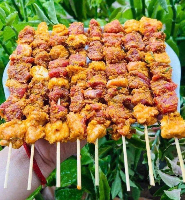 特色烤牛肉串促销