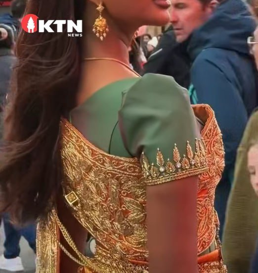 柬埔寨模特身着传统婚服亮相纽约街头