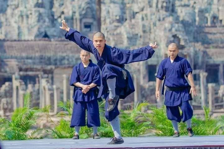 暹粒巴戎寺少林功夫表演 4月30日早7点免费开放