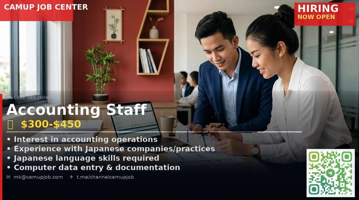 综合事务/会计经理、CEO助理/翻译、会计专员