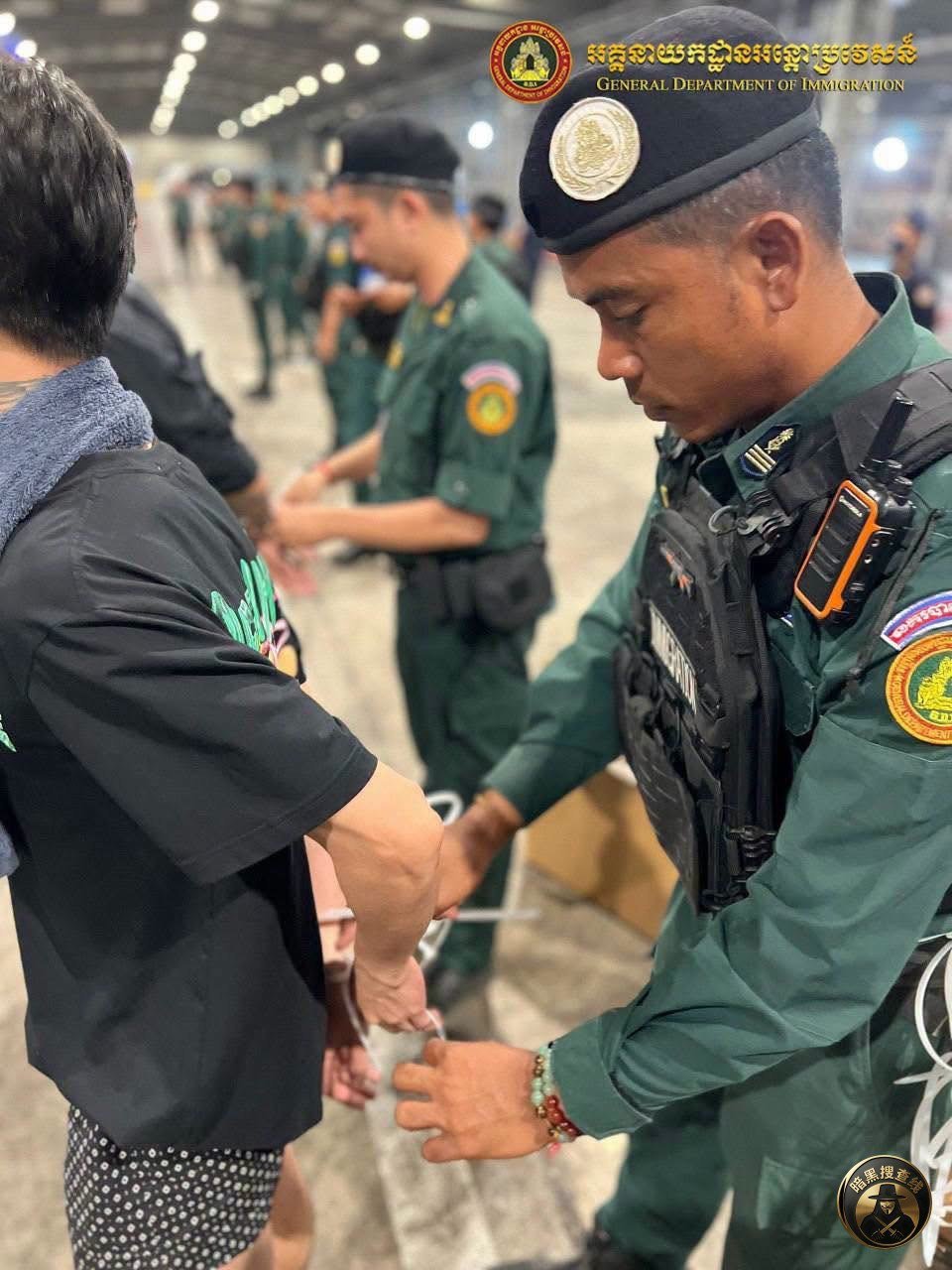 267名涉网络诈骗的越南籍人员被驱逐出柬埔寨