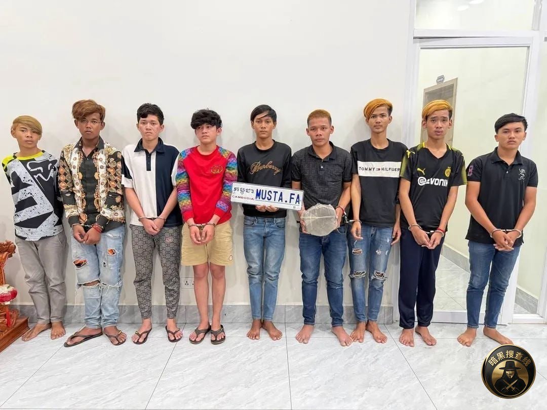 金边塔仔山暴力砸车案:警方已逮捕9名嫌疑人