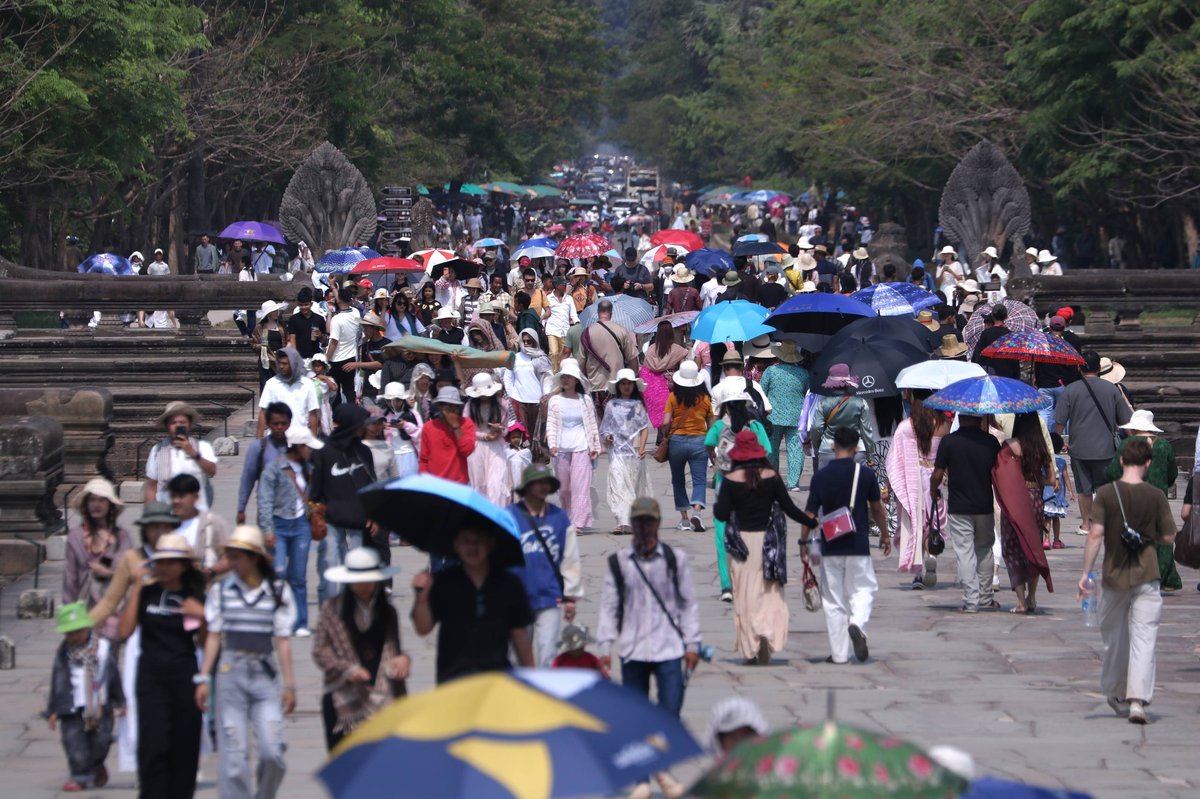 柬埔寨新年期间暹粒省接待游客超184万人次