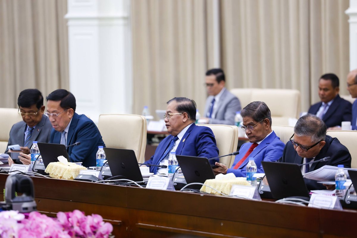 柬埔寨内阁会议审议五项国家重要议程