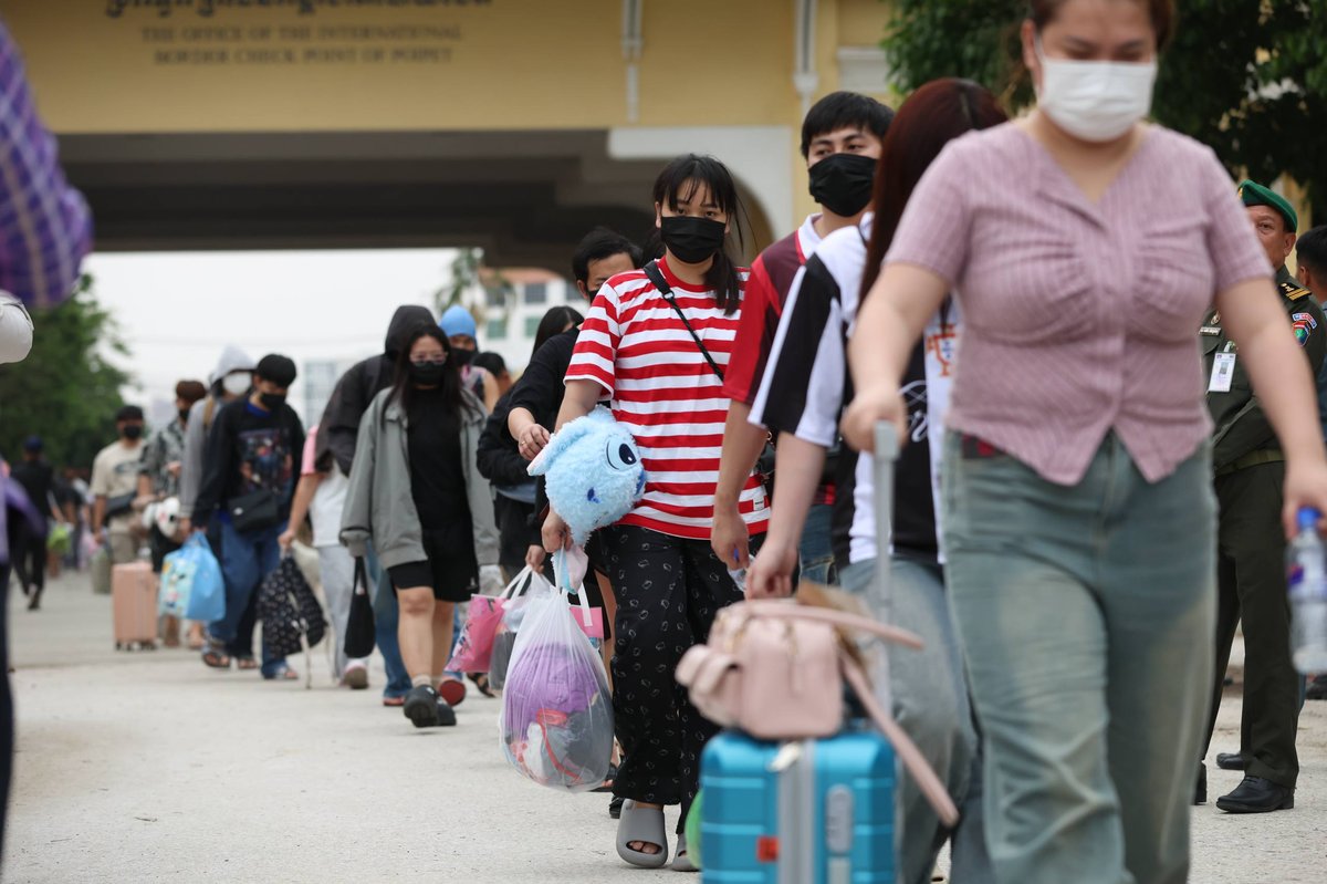 柬埔寨内政部驳斥泰媒指控 635名涉诈泰籍人员已遣返