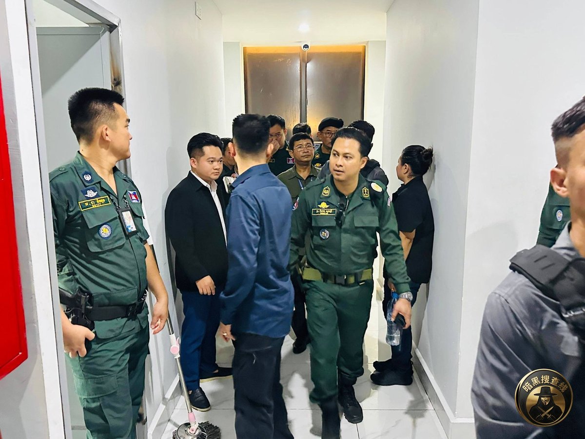 柬埔寨波贝两处网络诈骗窝点被端,300余名外籍人员被捕