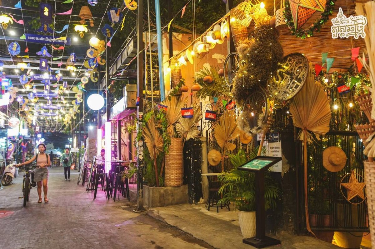 金边巴萨巷(Bassac Lane)新年庆典活动