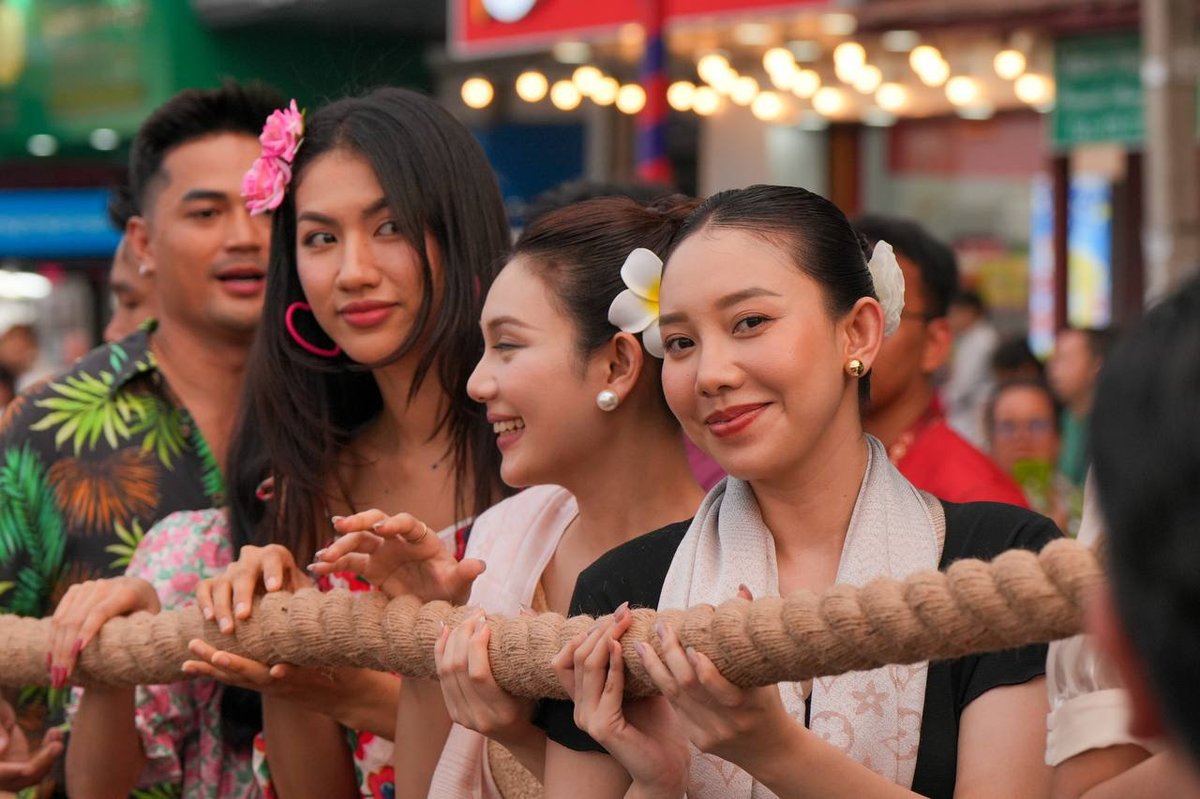 四臂湾步行街宋干节庆祝活动(第一天)