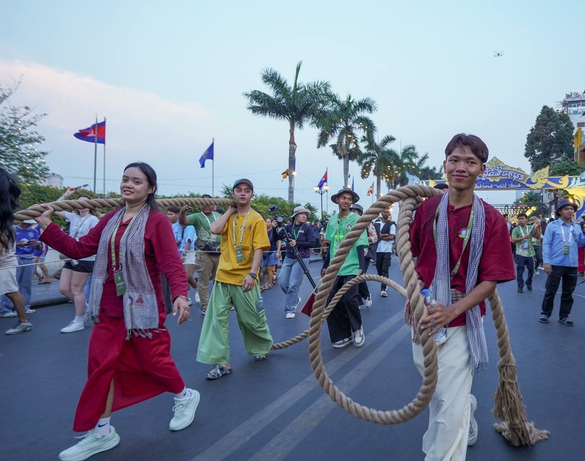 四臂湾步行街宋干节庆祝活动(第一天)