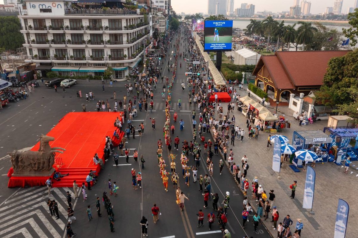 四臂湾步行街宋干节庆祝活动(第一天)