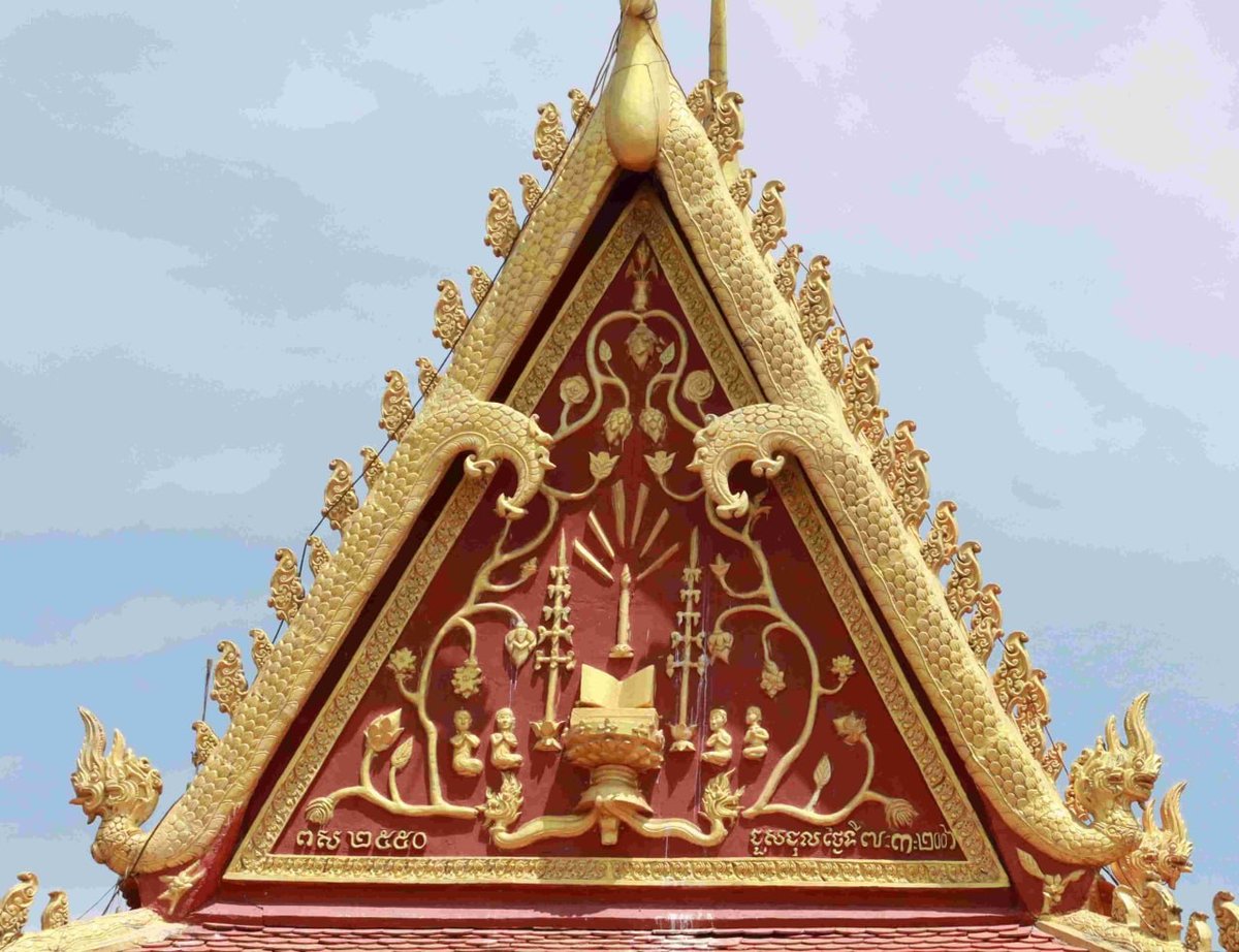 干拉省百年古寺:普拉普索寺及其壁画艺术
