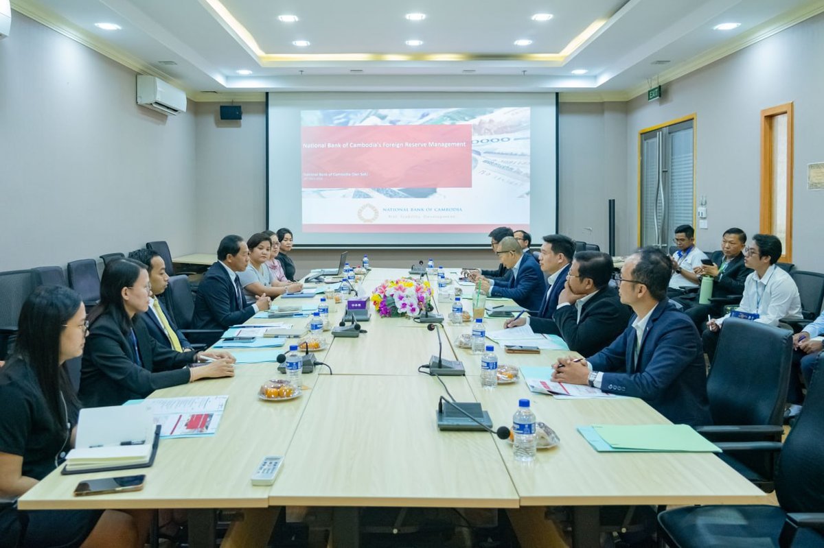 国家社会保障基金局调研柬埔寨国家银行 探索社保基金投资新路径