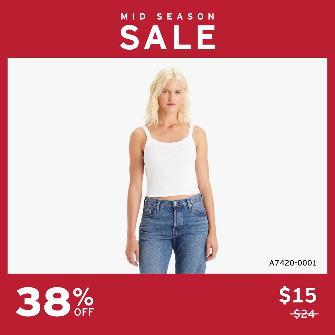 Levi's 季中大促最后机会