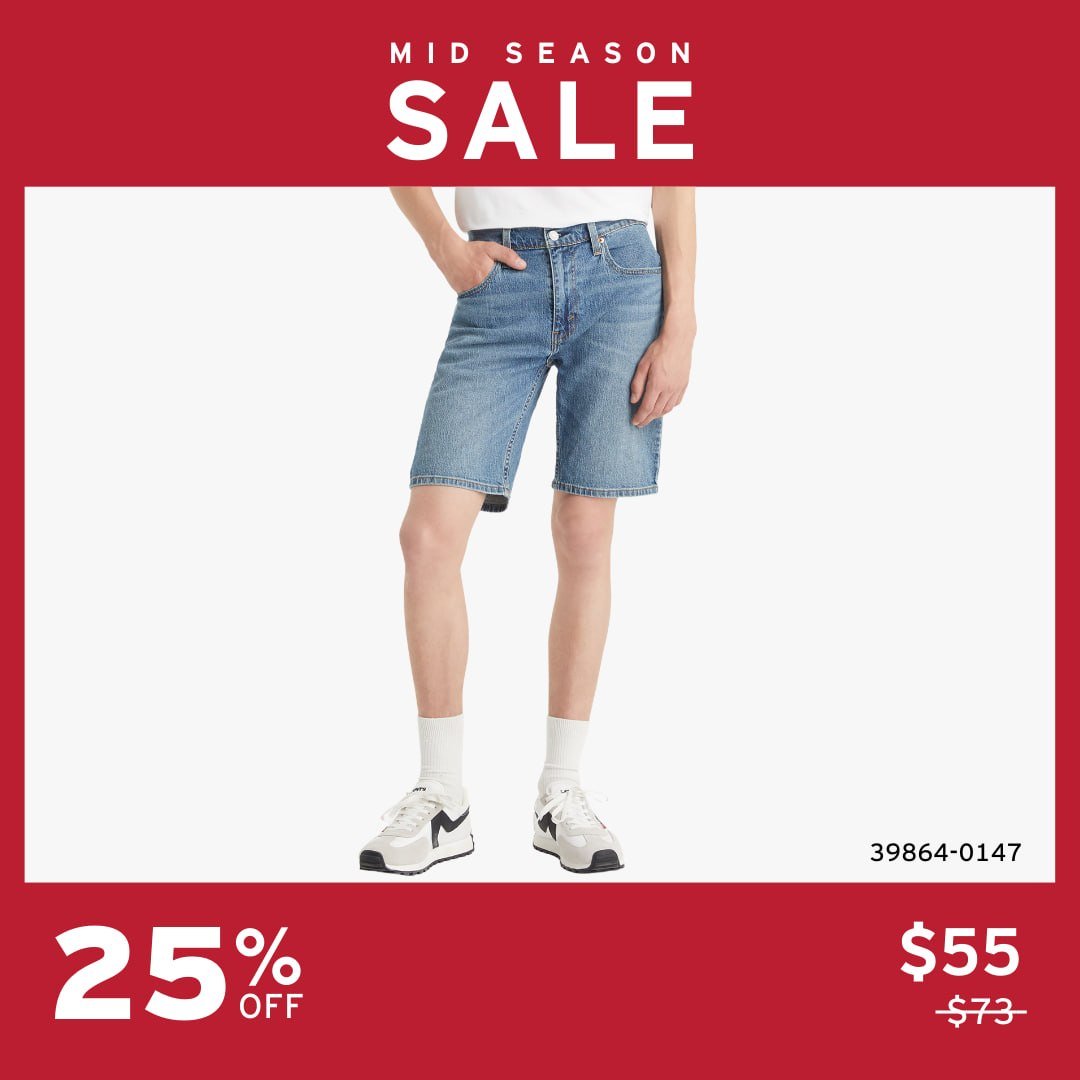 Levi's 季中大促最后机会