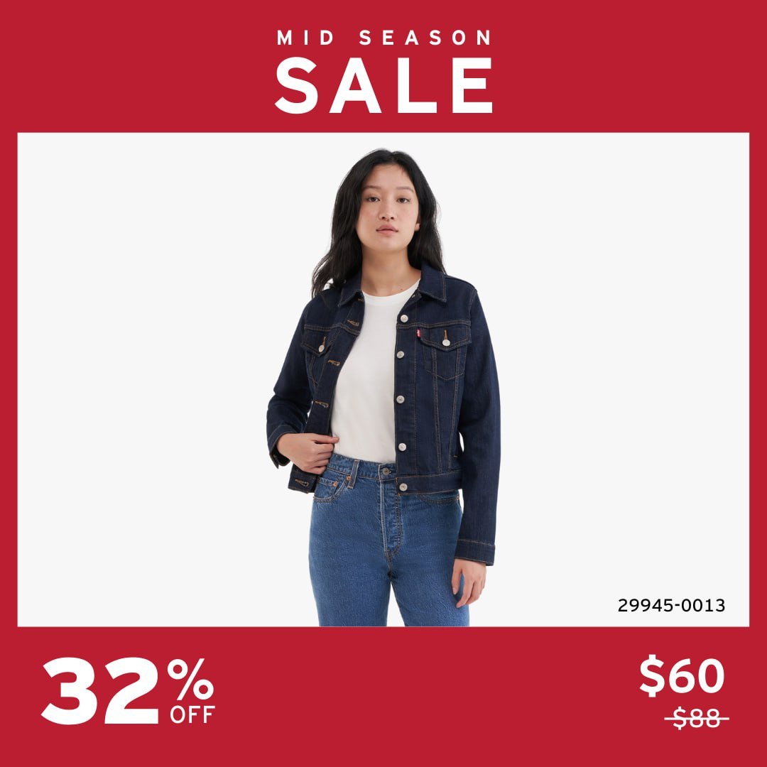 Levi's 季中大促最后机会