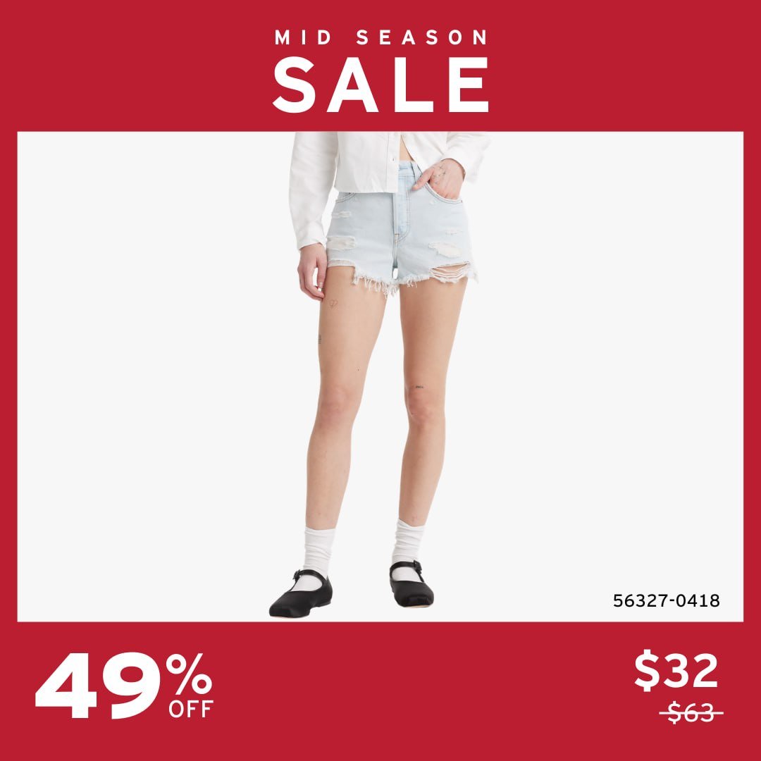 Levi's 季中大促最后机会