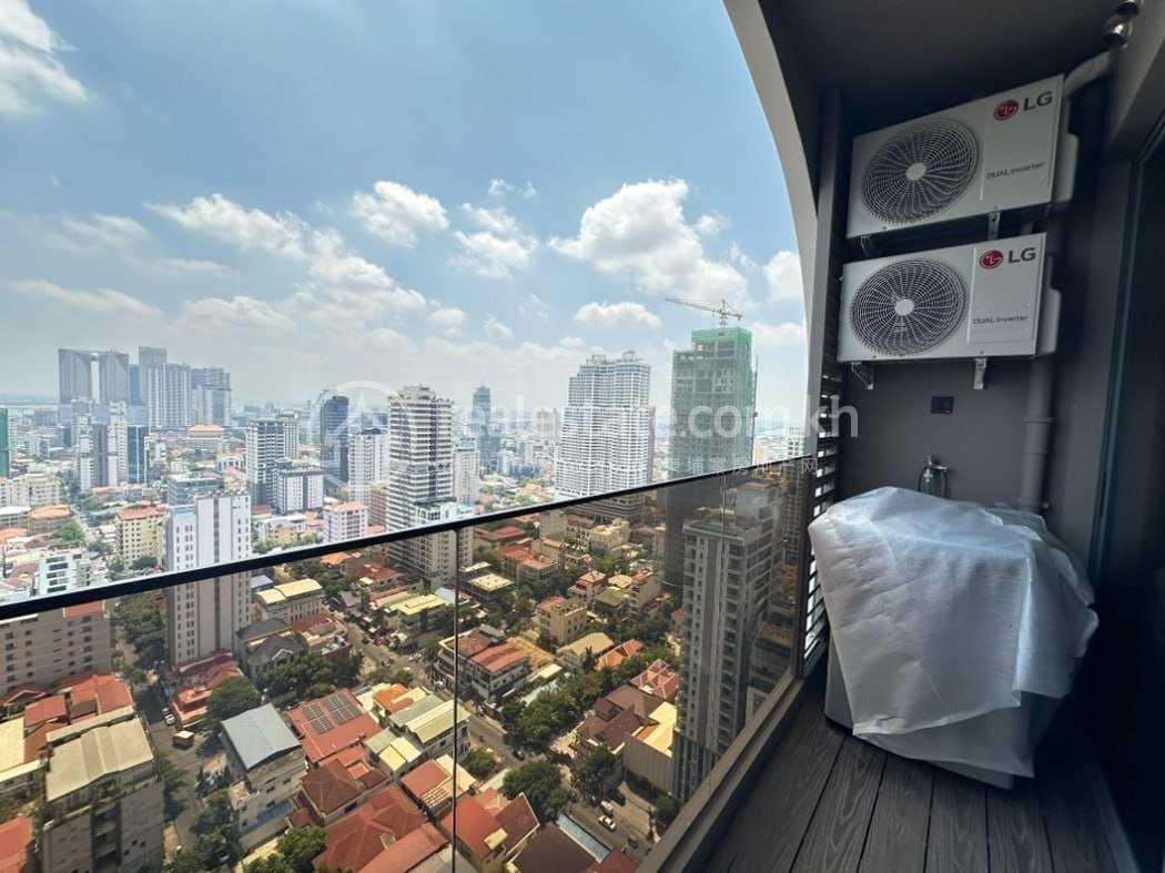 金边BKK1区Le Condé高层一房公寓出租