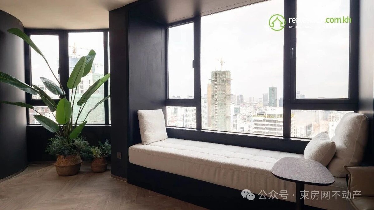 金边BKK1区37楼私人定制豪宅出租