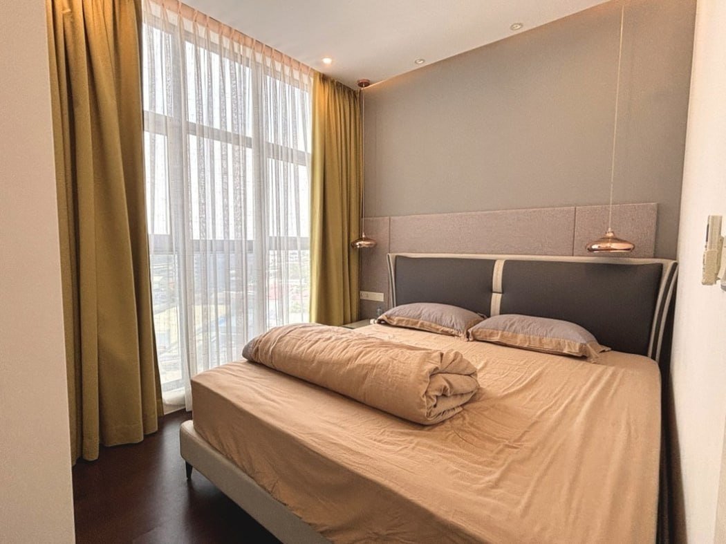 水净华区The Peninsula Phnom Penh两房公寓出售 售价$19万 拎包入住