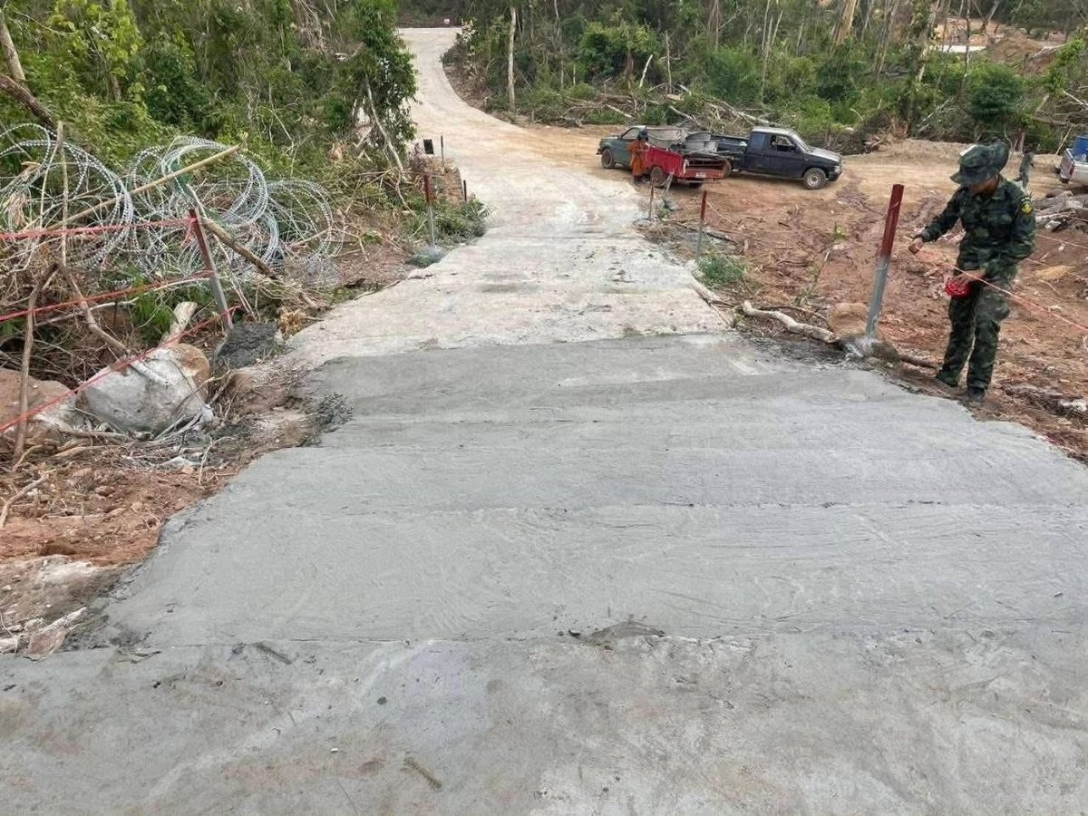 塔克拜寺庙道路扩建及开放公告