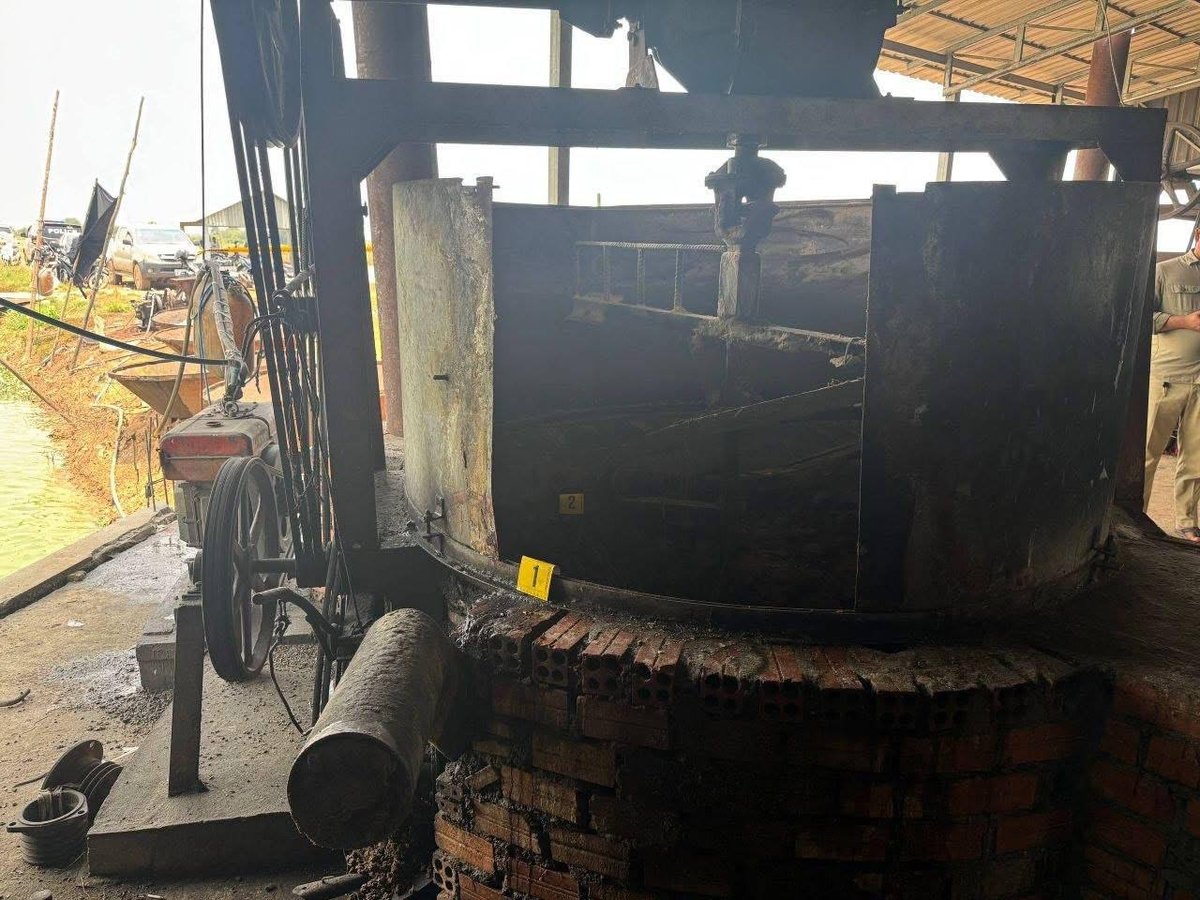 干拉省发生一起工人卷入饲料粉碎机身亡惨剧