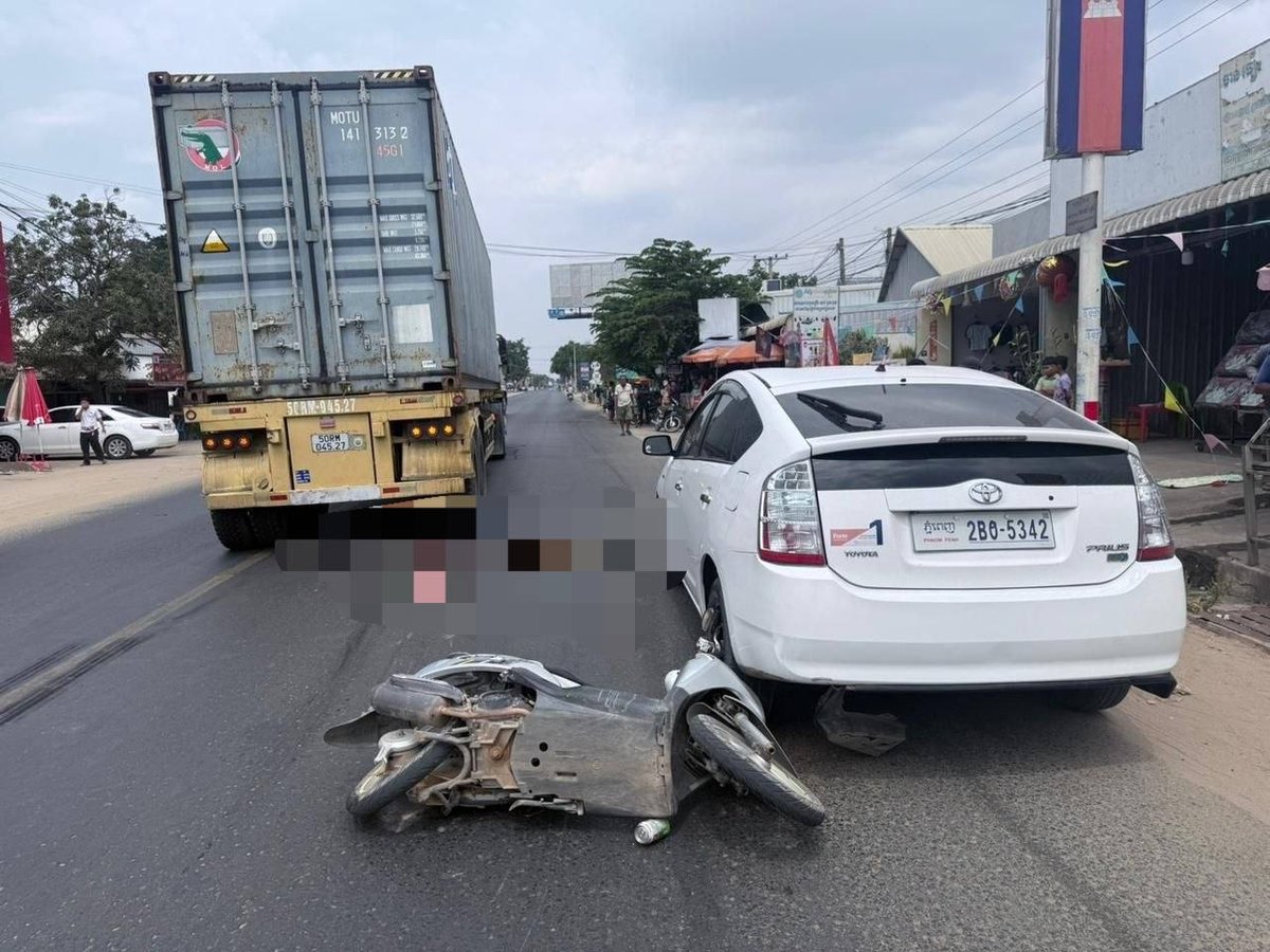 巴域市国道发生车祸致一人死亡 警方已介入处理