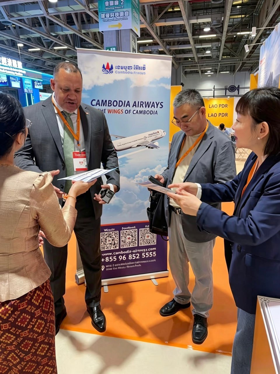 柬埔寨航空圆满参加第14届澳门国际旅游博览会