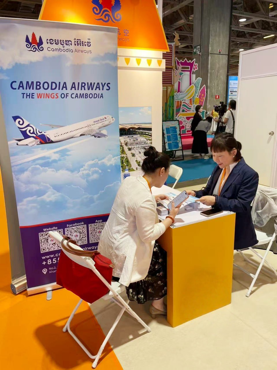 柬埔寨航空圆满参加第14届澳门国际旅游博览会