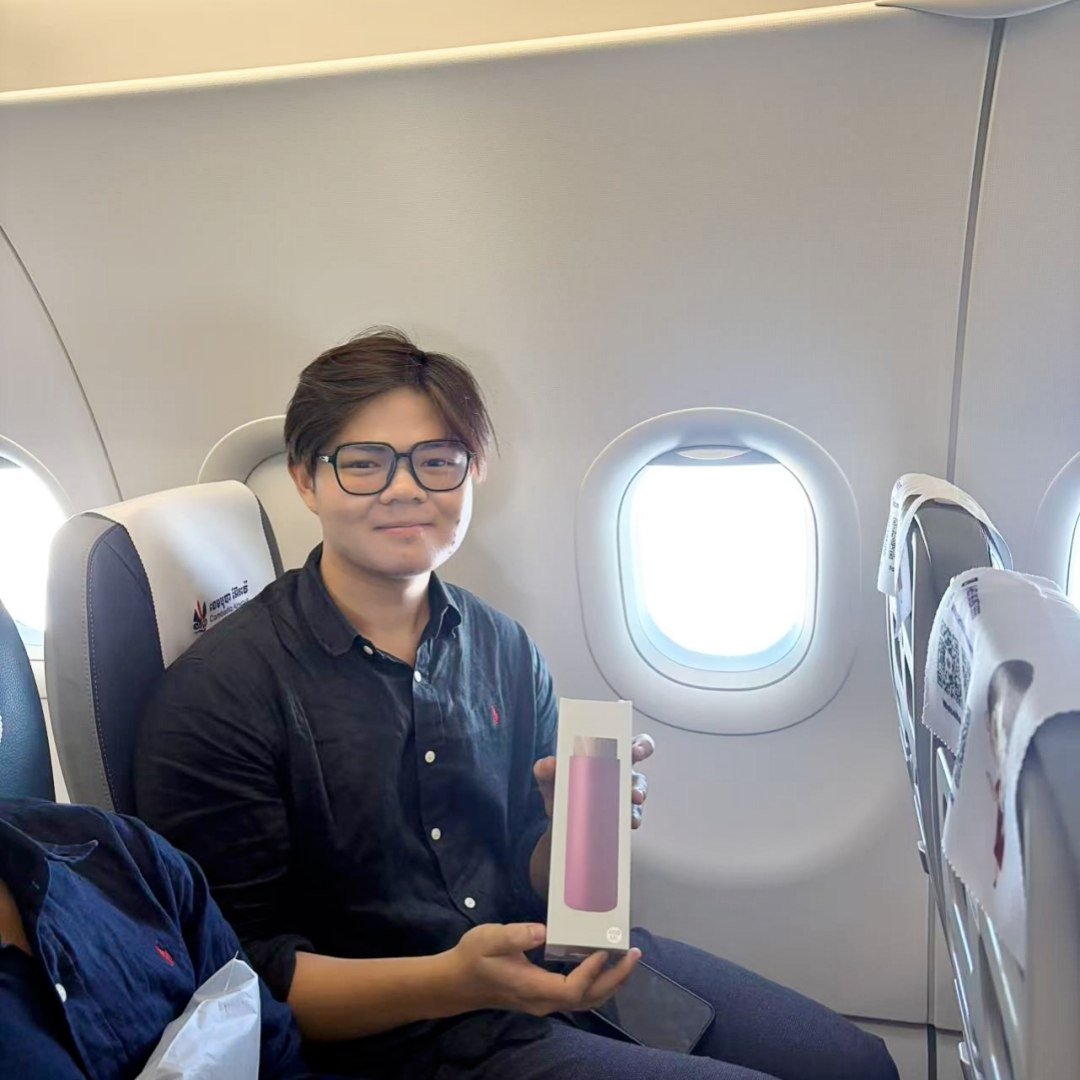 柬埔寨航空成功举办机上抽奖活动