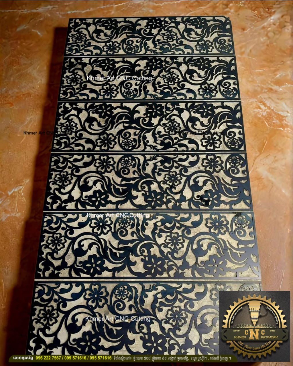 Khmer Art CNC 金属切割服务