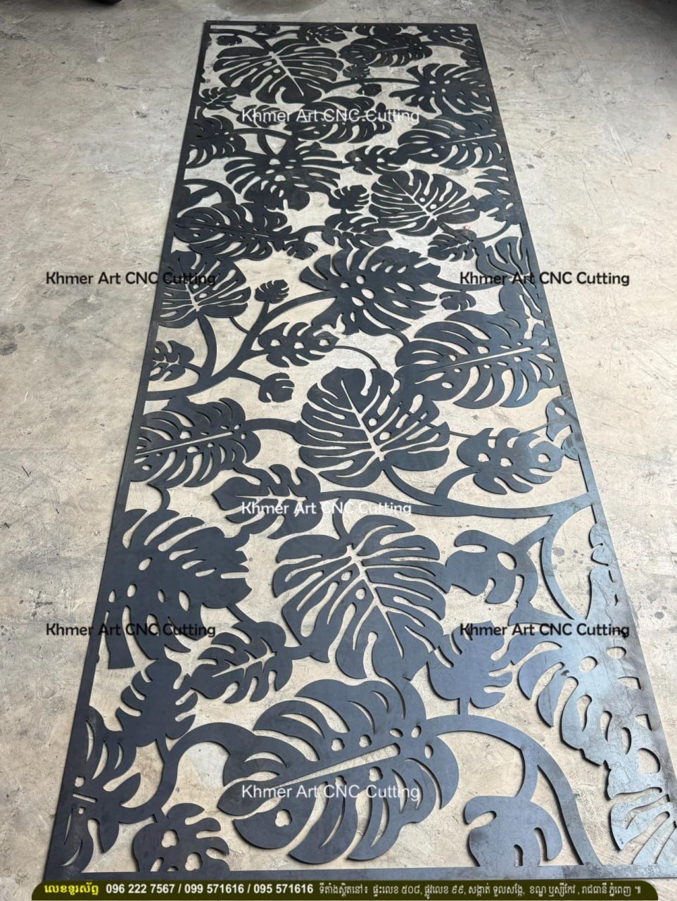 Khmer Art CNC 金属切割服务