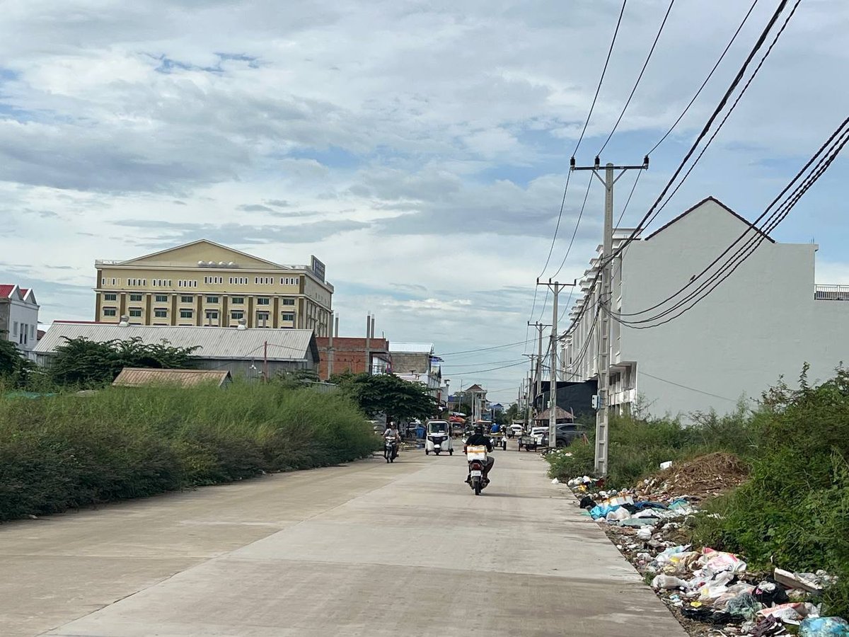 金边宗周区临街土地急售