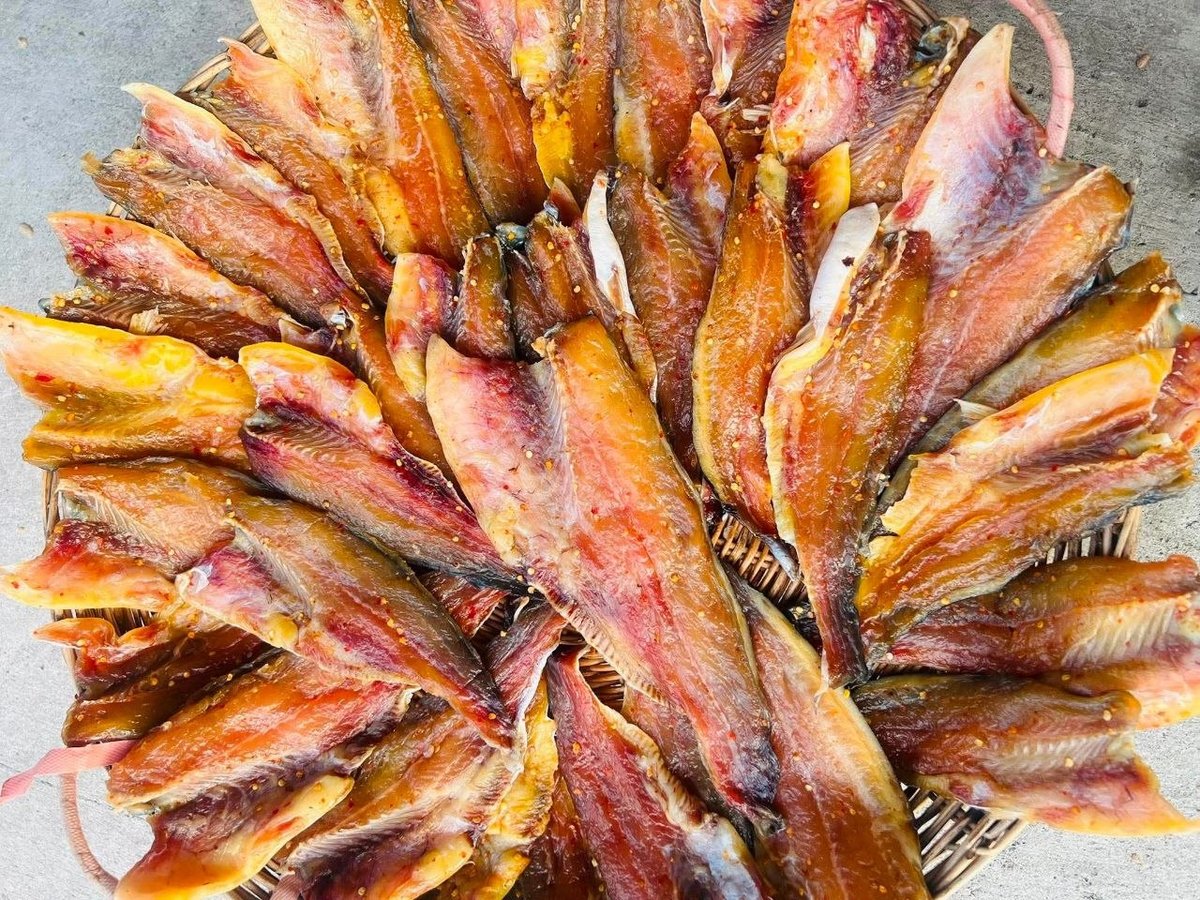 天然河鱼干