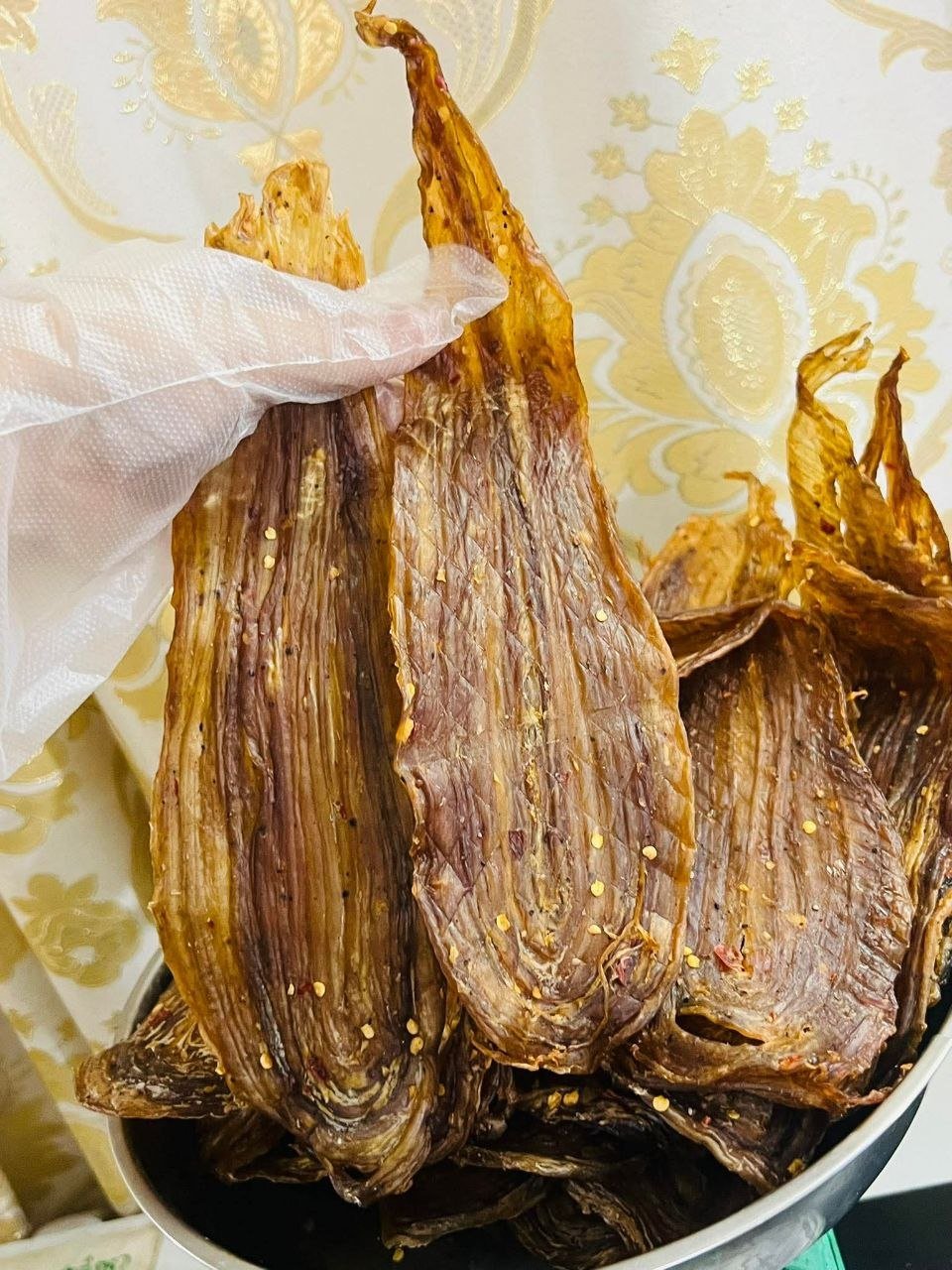 无骨辣味蛇干