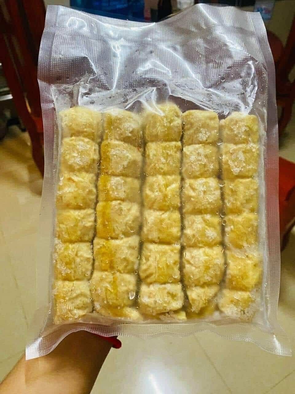 蟹肉猪肉粉丝卷