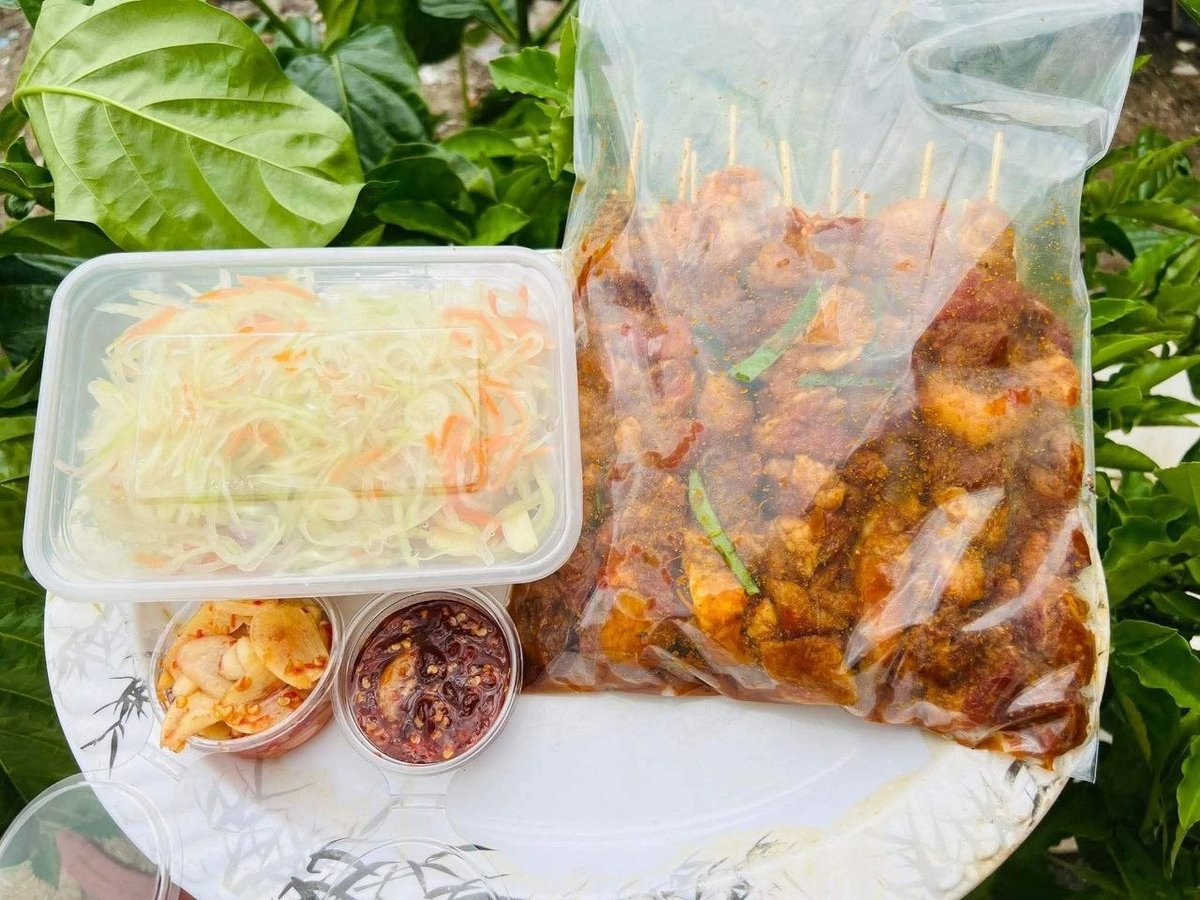 腌制肉串及烤肉食材销售