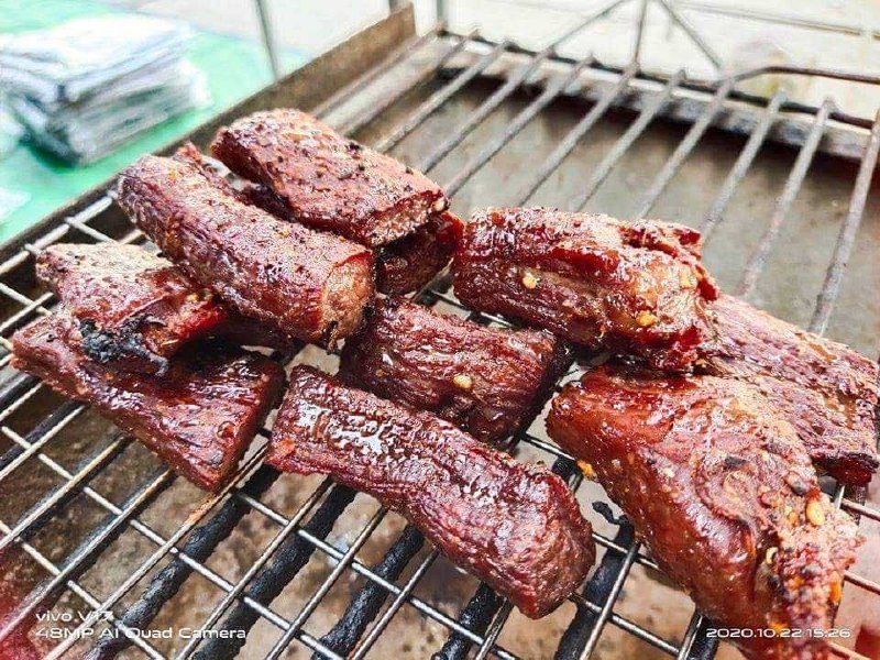 本地手工牛肉干与水牛肉干