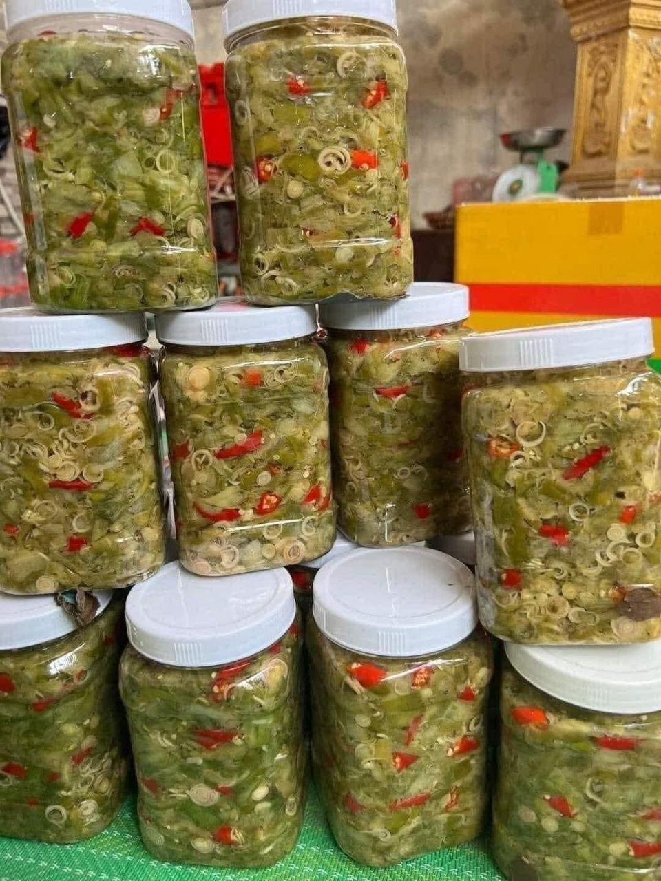 柴桢省特色腌芋头梗