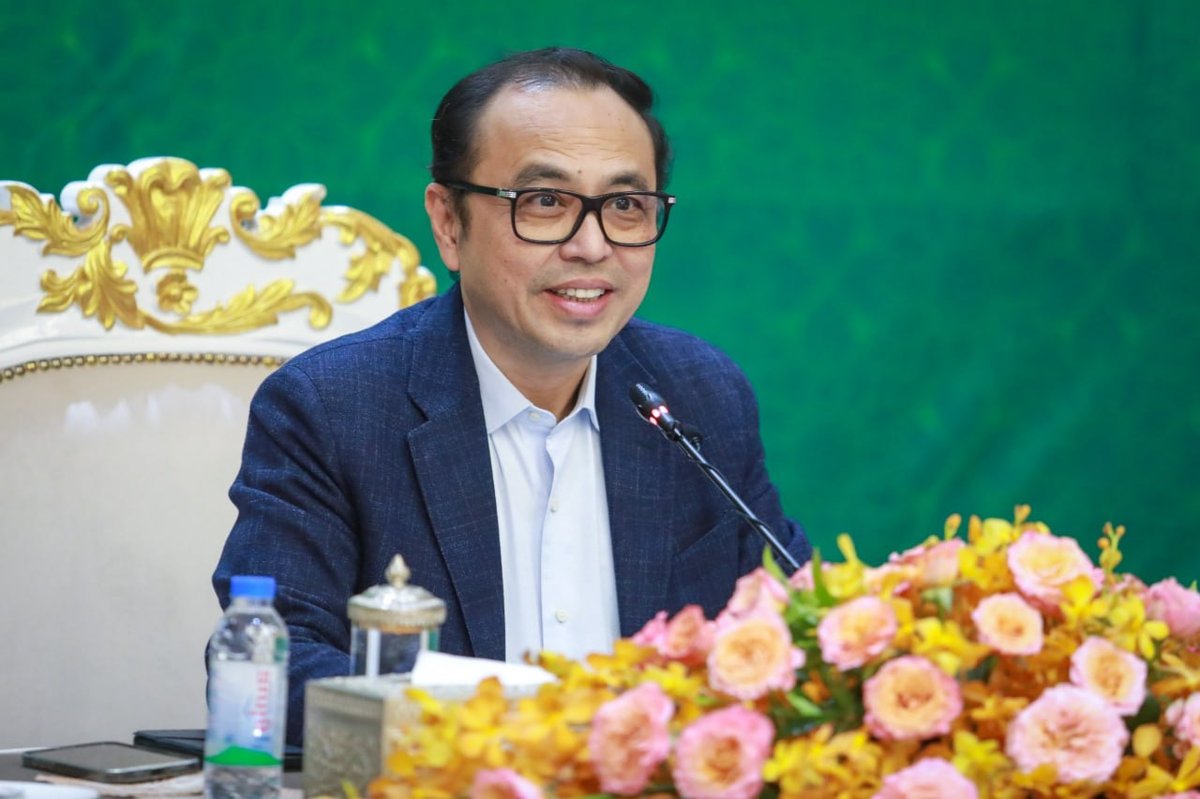 柬埔寨五角战略第一阶段执行评估 农业部部长出席贡布会议