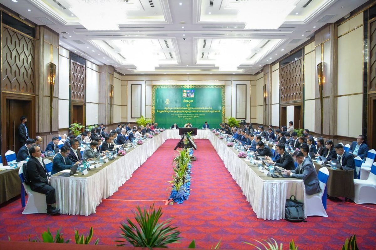 柬埔寨五角战略第一阶段执行评估 农业部部长出席贡布会议