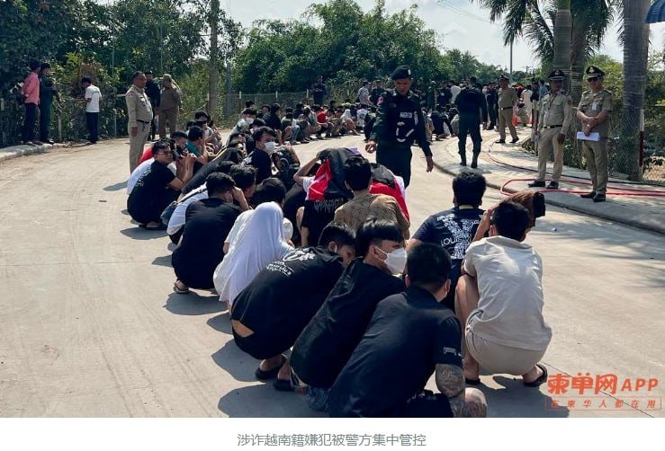 柬埔寨遣返267名越南籍电诈嫌犯