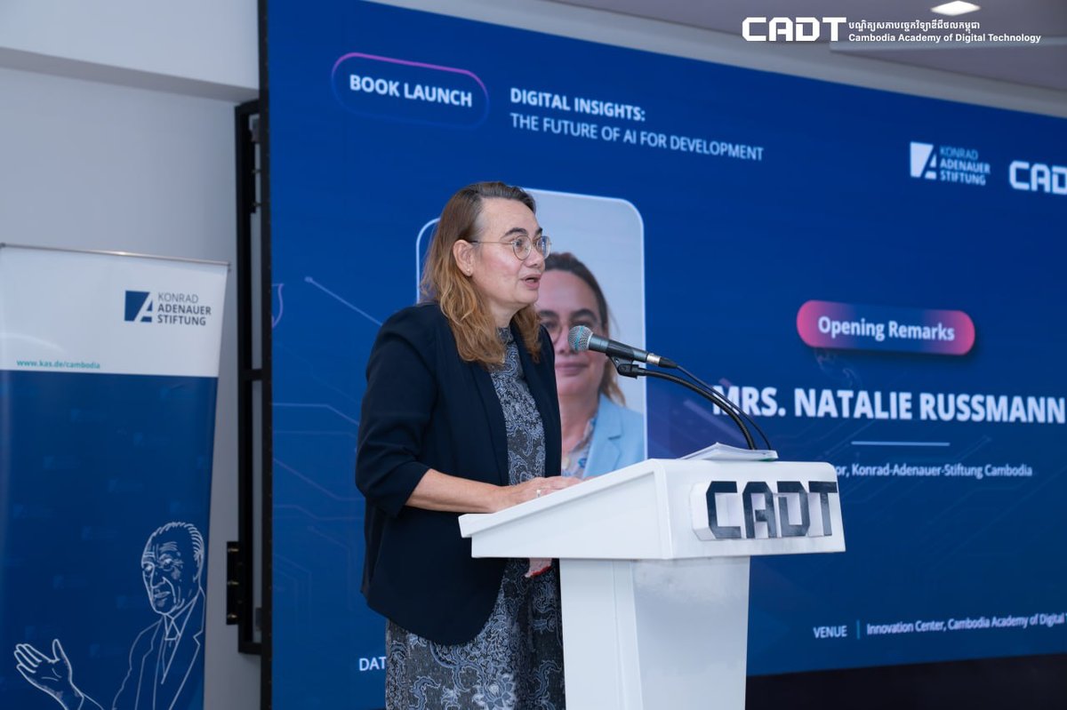 CADT与康拉德·阿登纳基金会(KAS)发布《数字洞察:AI发展未来》报告