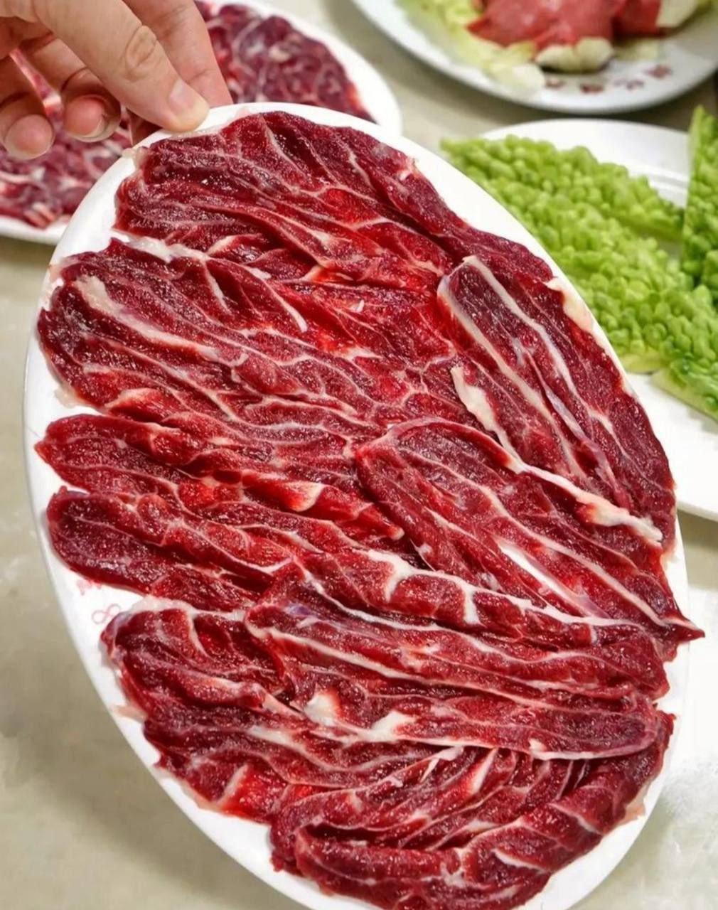 新鲜现切牛肉火锅外送服务