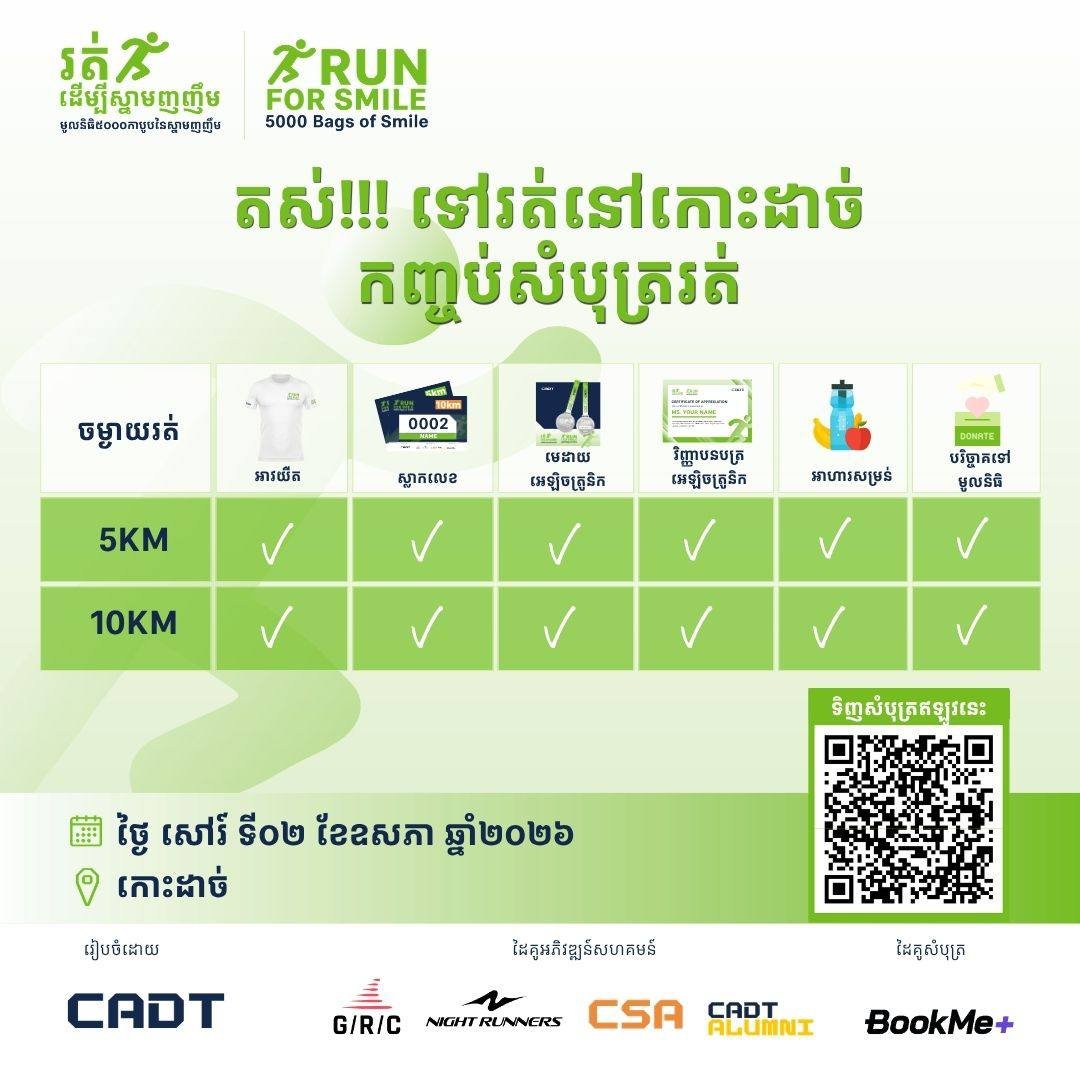 CADT戈岛慈善跑5月2日开赛 门票5折优惠仅需$5