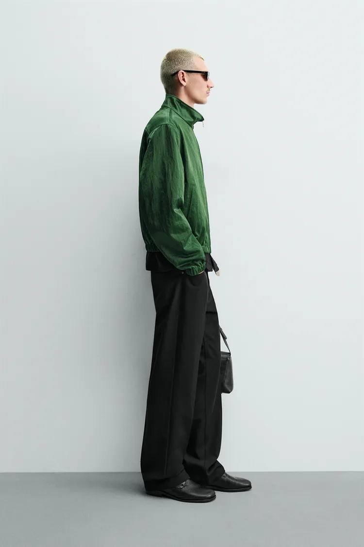 Zara 修身技术夹克