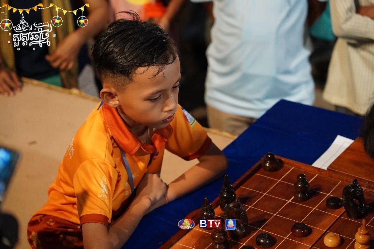 “诺哥宋干”儿童组象棋半决赛赛况