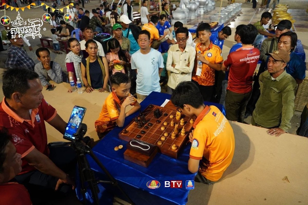 “诺哥宋干”儿童组象棋半决赛赛况