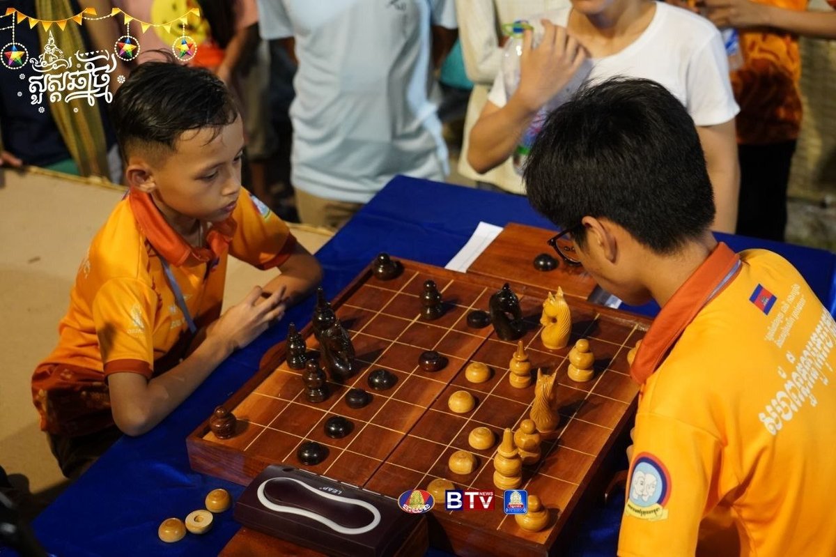 “诺哥宋干”儿童组象棋半决赛赛况